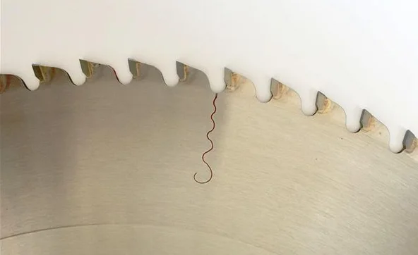 Method for maintaining cemented carbide saw blade