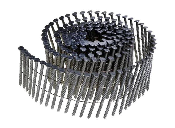 Coiled-coil Nails in the Production of Wooden Packaging